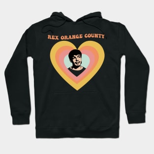 rex orange county who cares - love Hoodie